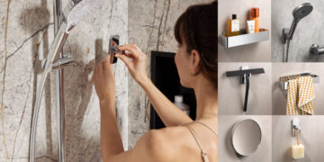 Les accessoires magnétiques RenoMag, qui s'aimantent sur un panneau mural décoratif