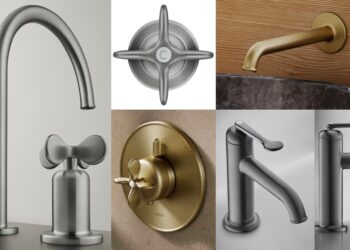 Différentes vues de la robinetterie néo-rétro Archivio de Axor