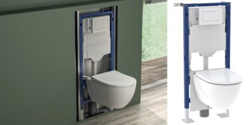 Le bâti-support du bâti-pack Citea de Geberit/Cedeo