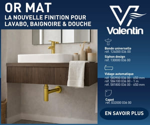 Valentin finition Or et mat