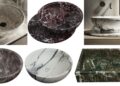 Vasques Bali, Maui et Tonga de Inda : le caractère unique du marbre polychrome