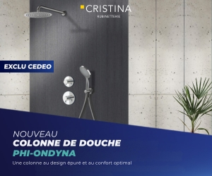 Cedeo exclusivités colonne douche phi-Ondyna