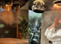 Sortant du hammam, la vapeur prend de la hauteur et revisite la salle de bains