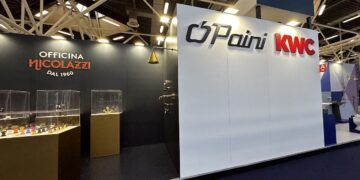 Le stand du groupe Paini au Cersaie 2026.