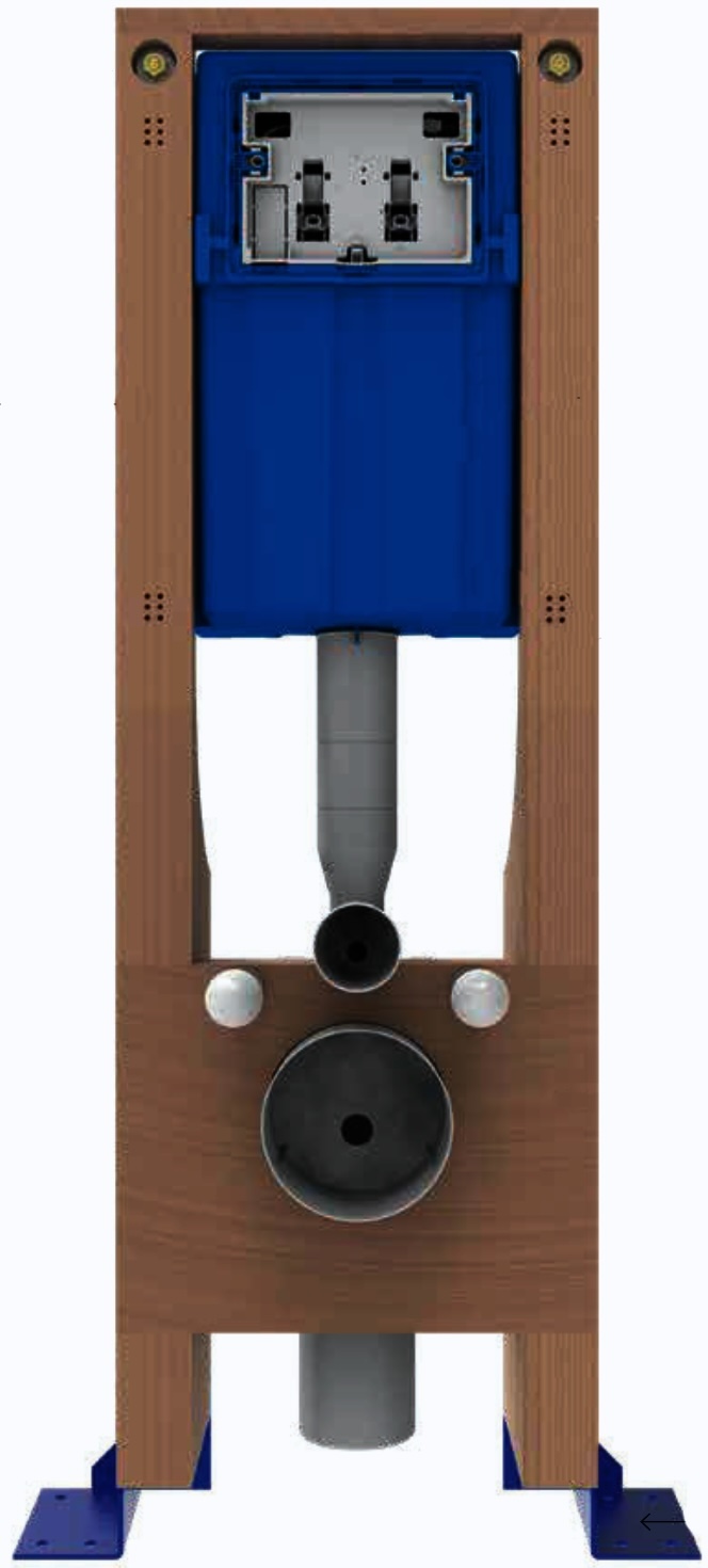 Bâti-support en bois Ingenio Advance Woo de Siamp.